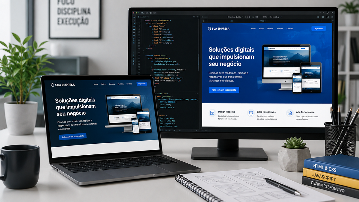 Criação e manutenção de sites
